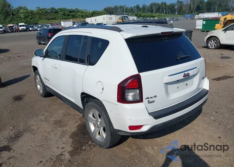 2014 Jeep Compass Latitude from USA, damaged, VIN 1C4NJDEB3ED898467